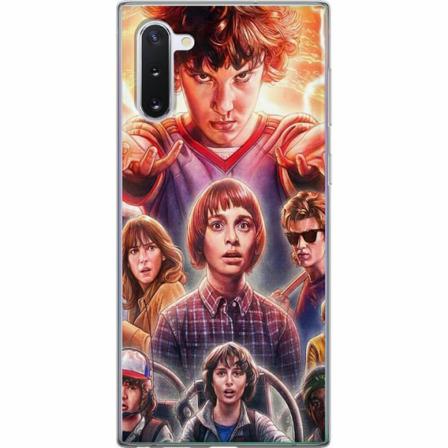 Samsung Galaxy Note10 Genomskinligt Skal Stranger Things