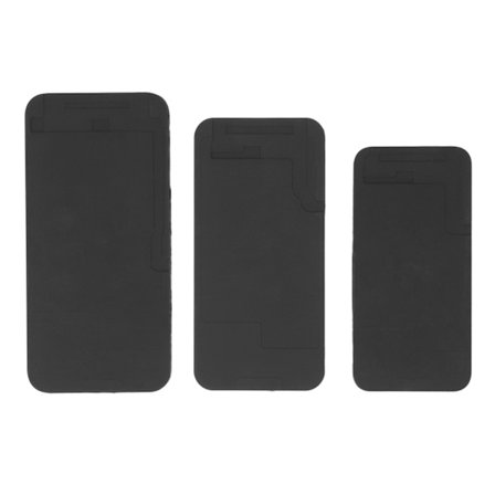 3 stk LCD-skjerm adsorpsjonspute temperaturbestandig gummi mobiltelefon skjerm limfjerning fiks adsorpsjonsmatte for 13