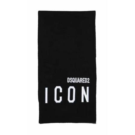 Dsquared2 - Halsdukar - Svart - Herr - Storlek: One Size, Herr, Storlek: ONE SIZE