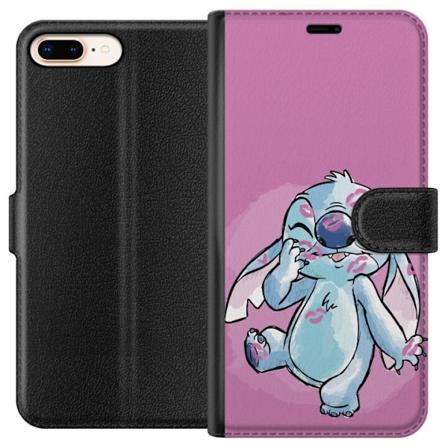 Apple iPhone 8 Plus Lompakkokotelo Stitch Puss