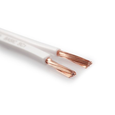 Essentials Basic Speaker Cable 1 Högtalarkabel - Vit