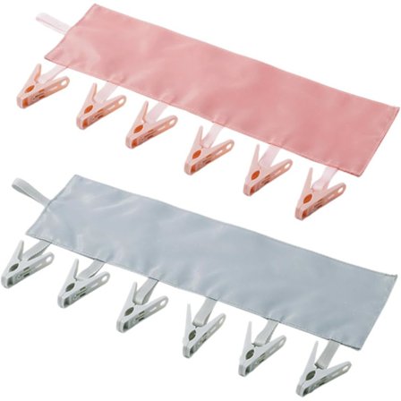 2 Pakkaa Taitettava Kannettava Vaatekuivatusteline Muoviset Rintaliivit Klipsi Tra