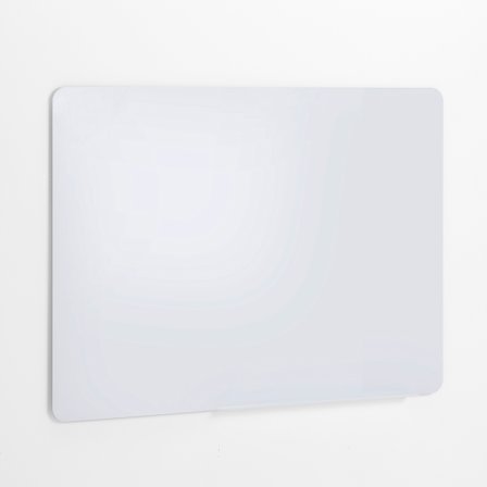 Glasschreibtafel GLENDA, 1200 x 900 mm, weiß