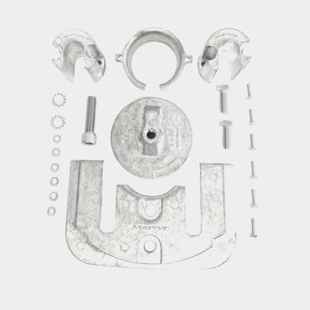 Anodsats, MerCruiser, Aluminium