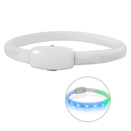 LED Hundehalsbånd Pet Hund Halsbånd L