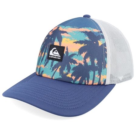 Quiksilver - Modrá trucker Kšiltovka - Emu Coop Coronet Blue Trucker @ Hatstore