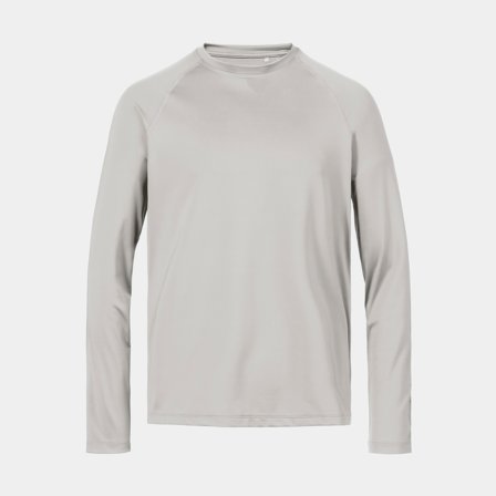 UV shirt long-sleeve Musto Evolution Sunblock Long-Sleeve 2.0, Platinum, men, X-Small
