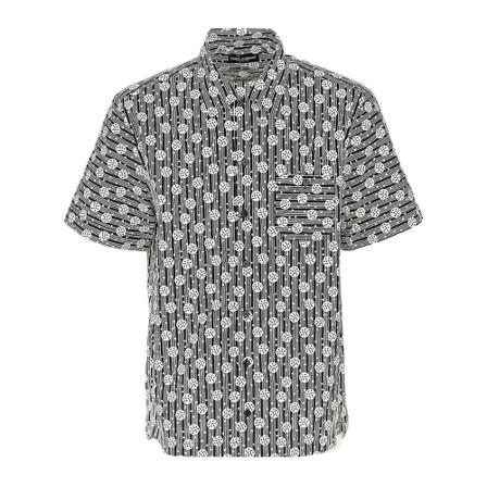 Dolce & Gabbana, Short Sleeve Shirts Zwart, Heren, Maat:XL