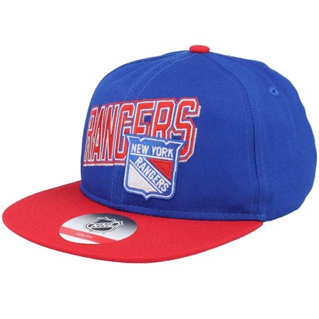 Outerstuff - NHL Blauw snapback Cap - Kids New York Rangers NHL Blue/Red Snapback @ Hatstore