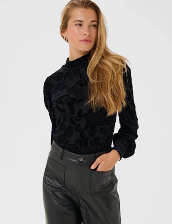 Kaffe Karosa T-Shirt - Black - XXL