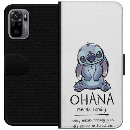 Xiaomi Redmi Note 10S Lompakkokotelo Stitch Ohana