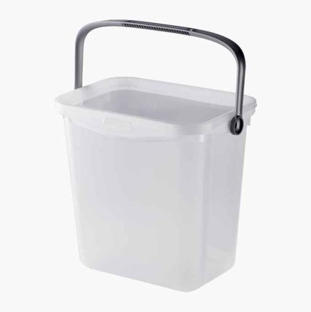 Plasthink med lock 6 liter