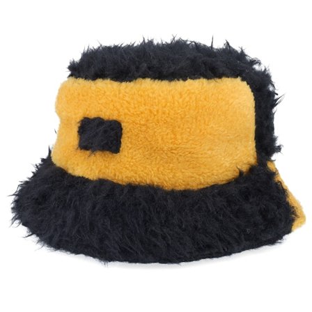 Equip - Gul bucket Hat - Teddy Long Brim Black/Yellow Bucket @ Hatstore