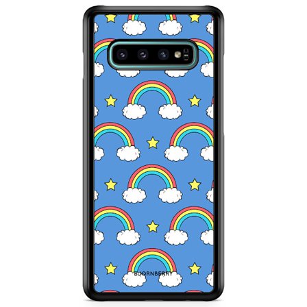 Bjornberry Skal Samsung Galaxy S10 - Regnbågar