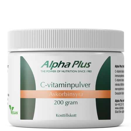 Alpha Plus C-vitaminpulver 200 g