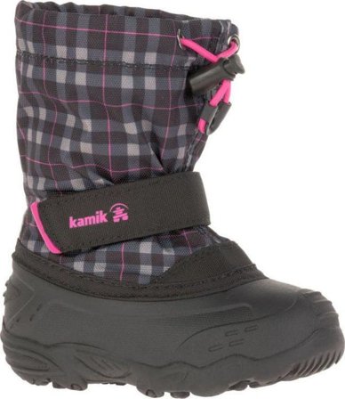 Kamik Kids' Finley Children lined boots Pink 26