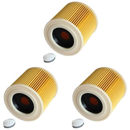 Karcher-pölynimurien osat patruuna HEPA-suodatin WD2250 WD3.200 MV2 MV3 WD3 Karcher-suodatin osat Ilmansuodattimet