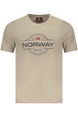 Norway 1963 T-shirt Maniche Corte Uomo Beige
