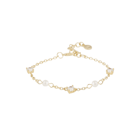 SNÖ of Sweden Lucy Small Brace Armband Dam Guld ONESIZE