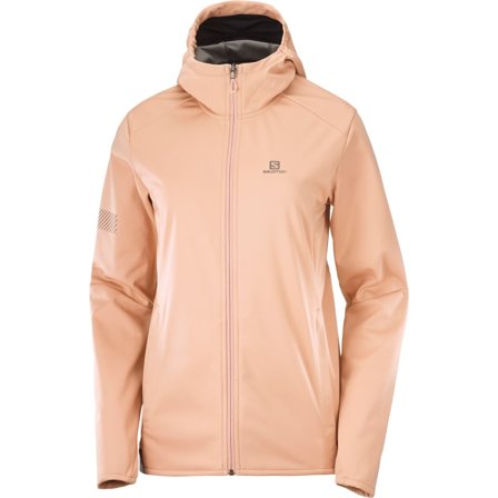 Salomon Women's Gore-Tex Windstopper Softshell Jacket Women soft shell jackets Beige M