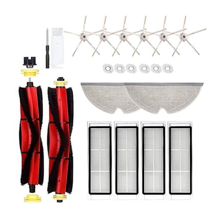 Roborock Tarvikesarja / Varaosat S5 Max S6 – Robotti-imuri – 22 Osaa