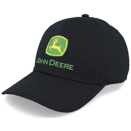 John Deere - Black - adjustable - Cap - Logo Nrlad Cap Black Adjustable - Hatstore