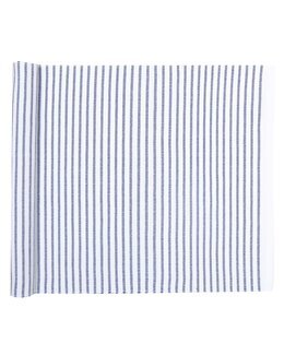 Bordløper Tyra stripete Blå