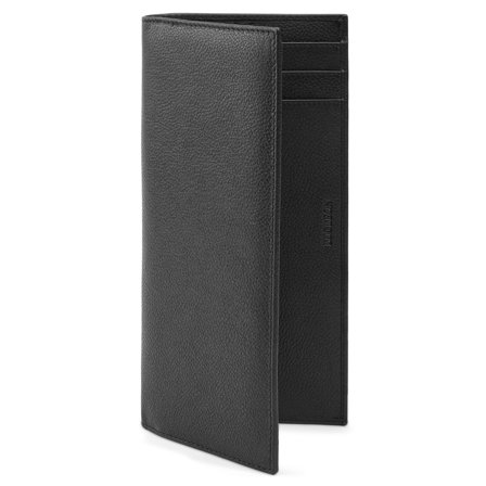 Portefeuille de voyage en cuir noir avec blocage RFID Lowe pour hommes - Portefeuilles anti-RFID