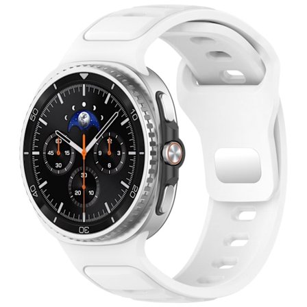 Armband för Samsung Galaxy Watch 8/Watch 8 Classic Enfärgat armband (vit)