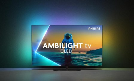 Philips 65" OLED810/12 OLED Smart Ambilight AI TV (2025) Ambilight Plus, 4K, 144hz. UHD, OLED, Google TV