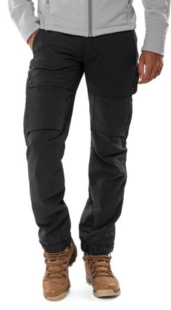Arbetsbyxor Fristads Outdoor Herr Helium friluftsbyxor stretch, Svart Arbetskläder