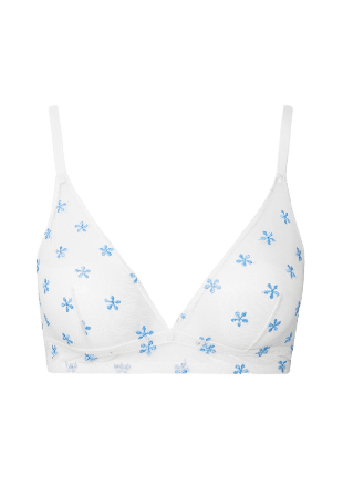 Understatement Mesh Triangle Bralette Bh Dam Vit XS