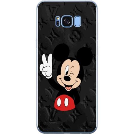 Samsung Galaxy S8 Läpinäkyvä kuori Musse pigg LV