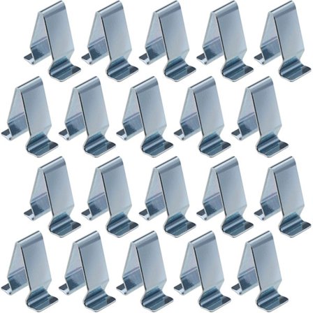 20-pack metallfästen för bilinteriör - 22 mm