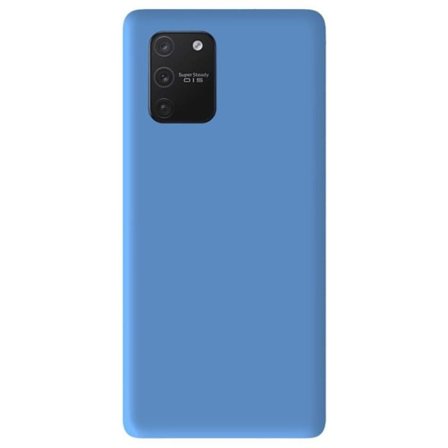 Himmelsblå silikonfodral - Kompatibel med Samsung Galaxy S10 Lite