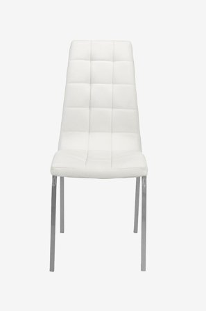 Loft24 - Spisebordsstol Lila, 2-pak - Hvid - Stole - Fra Homeroom