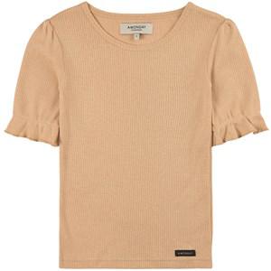 A Monday in Copenhagen Apricot Illusion Ibi T-Shirt 4 Years - Tops - 4 years - Beige - Mädchen