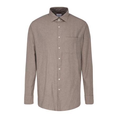 Seidensticker Business Shirt Regular , Bruin , Heren , Maat: L