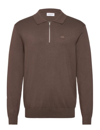 Lindbergh | Ecovero L/S Zip Polo | XL