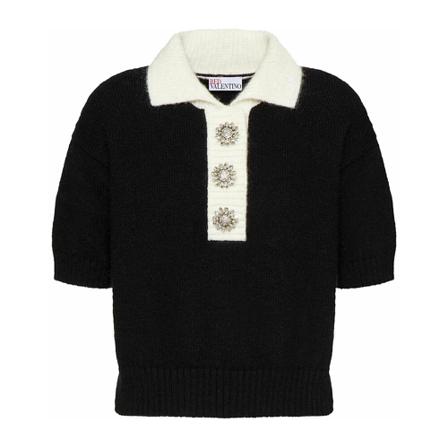 RED Valentino Polo Shirts Sort, Dame