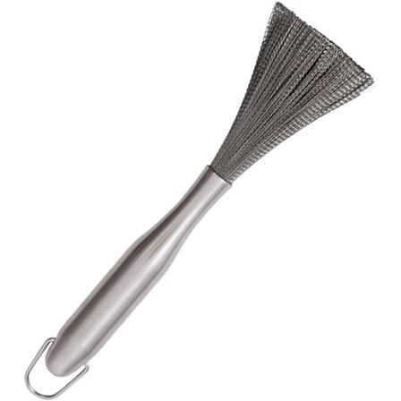 Gryta Borste Matlagning Rostfritt Stål Wok Multifunktionell Rengöring Borste