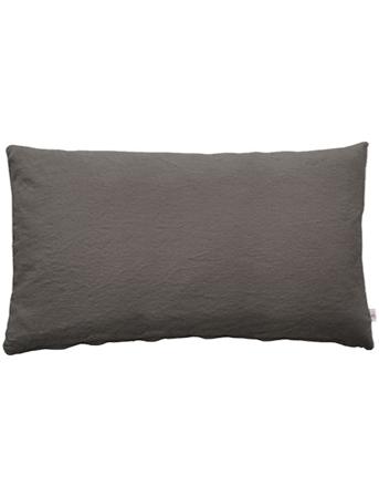 Pudebetræk-Hør Basic-Vasket Grey Au Maison