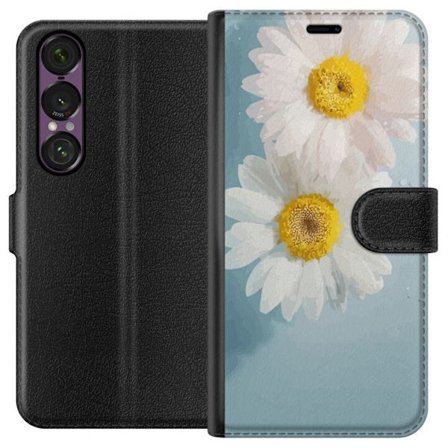Plånboksfodral till Sony Xperia 1 VII med Sommarblommor