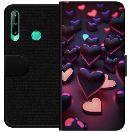 Yhteensopiva Lompakkokotelo Huawei Huawei P40 lite E KeskiyönSydämet