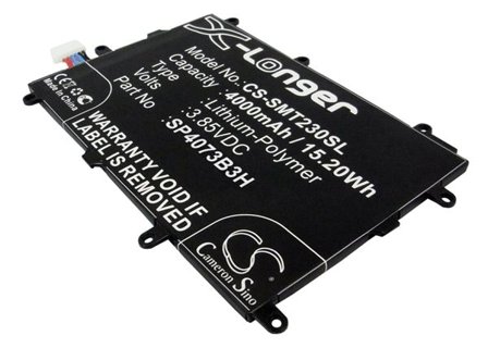 Batteri til tablet til Samsung SM-230, SM-230UN, SM-231 og andre.