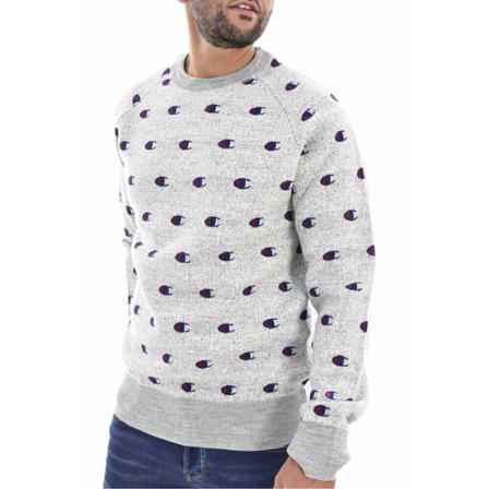 Champion Sweatshirt Grå, Herre Sweatshirts, Størrelse: 2XL