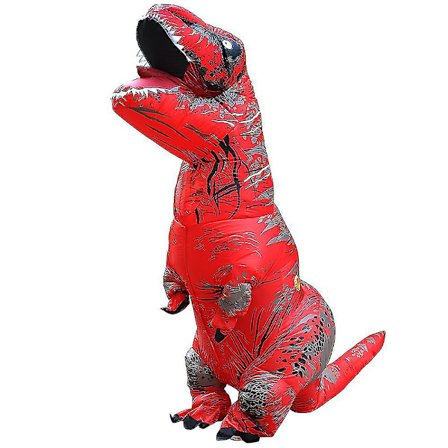 Halloween puhallettavat dinosaurusasut puku mekko T-rex Anime Party Cosplay