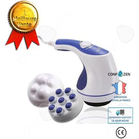 Fotmassage - LUNAVO - Multifunktionell - Värme - Tyst - 6 Lägen