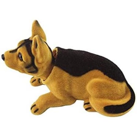 1 x Liikkuva Auton Veistos Koiran Pää Liikkuva Auton Veistos Autoon