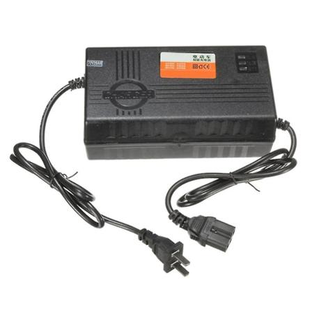 72v 20ah motorcykel batterioplader 6 led display kompatibelt scooterhjul